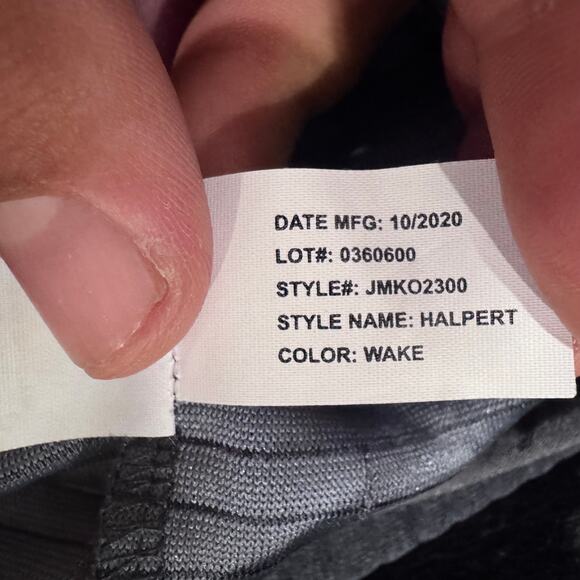 johnnie-O Halpert quarter-snap fleece pullover S Wake gray - Picture 8 of 8